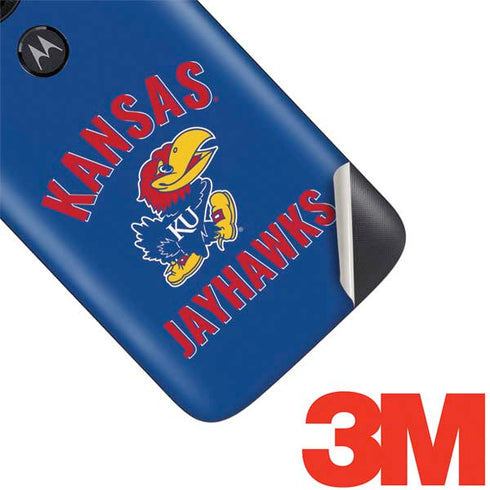 University of Kansas Jayhawks Mascot Moto E5 Play Skin